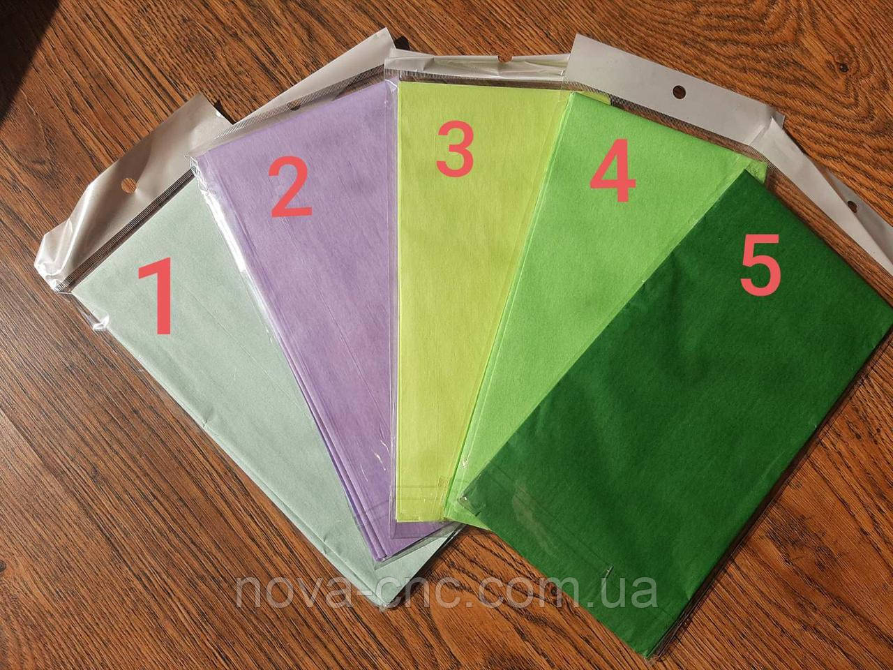 Папір тіш'ю (цигарковий) 50х50 см упаковка 10 аркушів