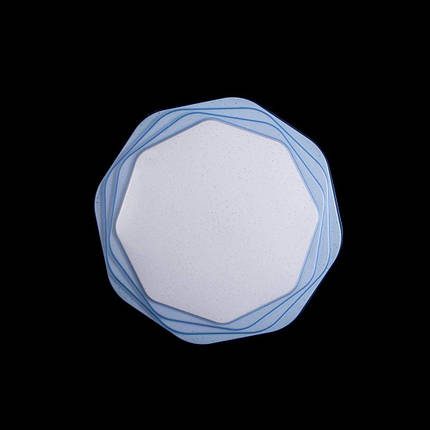 Кругла світлодіодна люстра з пультом керування 48W*2 DIMMER 3000-6000K, фото 1