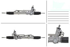 Кермова рейка BMW 3 E46 2001-2006 Рест. (MSG)