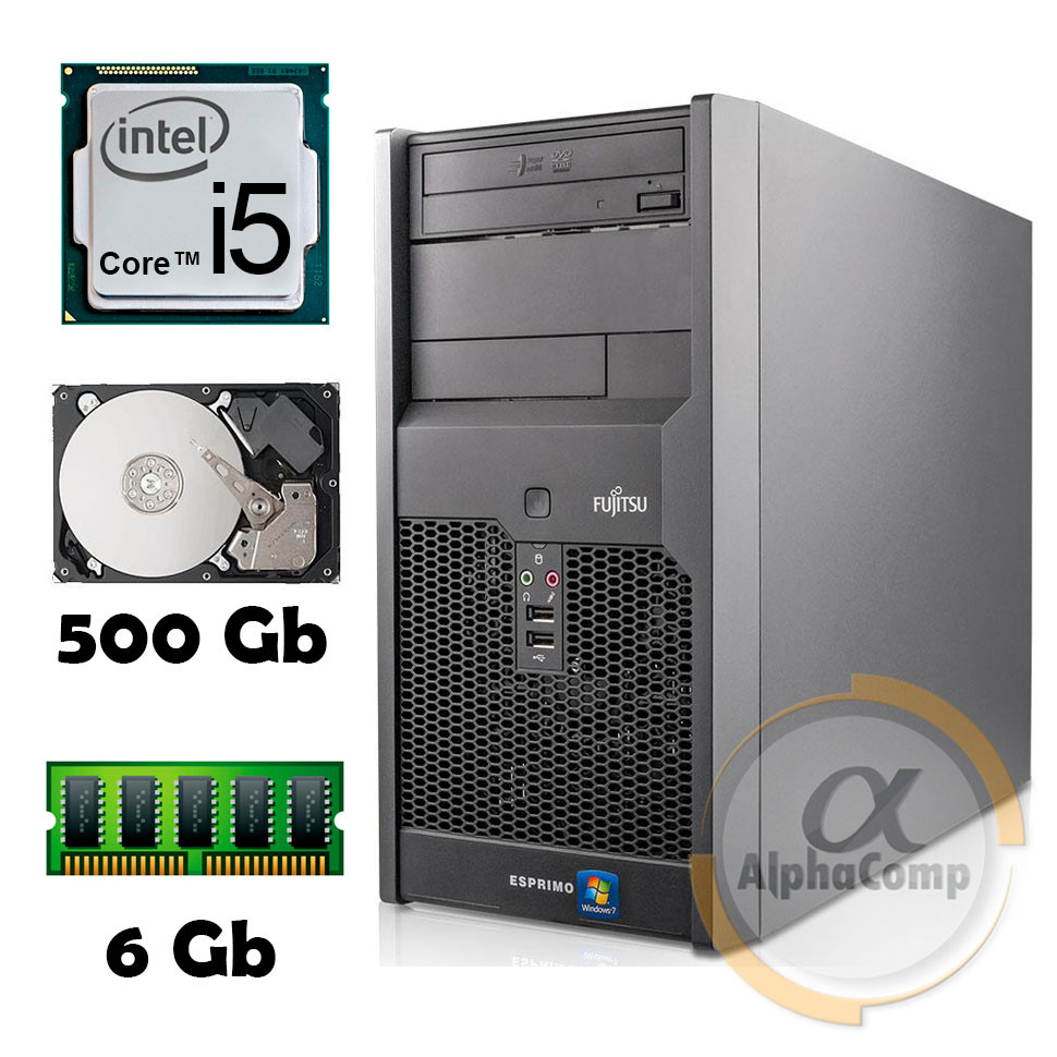Комп'ютер Fujitsu P3721 (i5-650/6Gb/500Gb) БУ