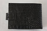 Візитниця чорна натуральна шкіра Karya 054-53, фото 3