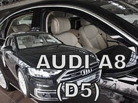 Дефлекторы окон (ветровики) Audi A-8 D5 2017-> 4шт (Heko)