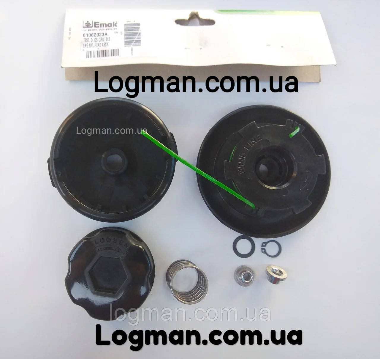 Косильна головка (шпуля) на Oleo-Mac TR61E,TR92E,/Efco 8061,8091/Sparta 25 TR для тримера 61062023 ефко, фото 1