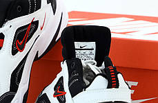 Чоловічі кросівки Nike M2K Tekno. White Black. ТОП репліка ААА класу., фото 2