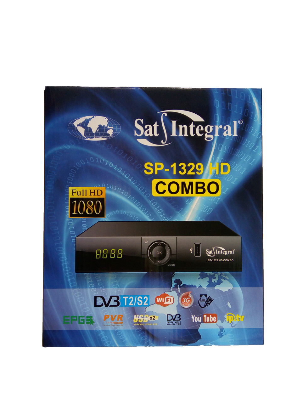 Спутниковый ресивер Sat-integral SP-1329 HD COMBO - фото 4 - id-p1160791303