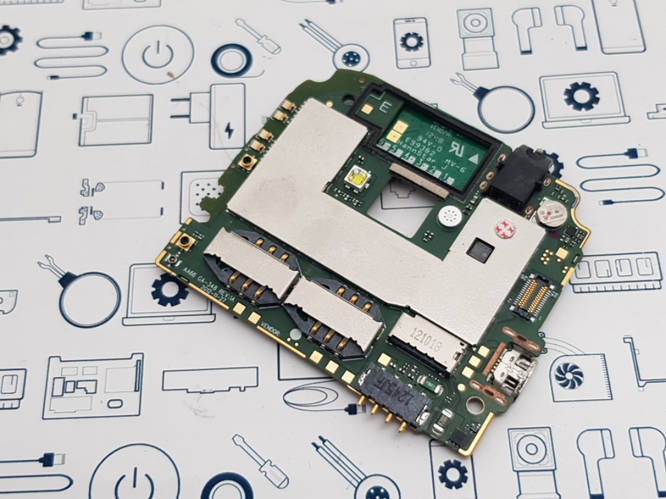 С дефектом. Материнская плата Acer V360 с разборки (Зеленая ...