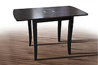 Стол деревянный раскладной для маленькой кухни Линда Микс мебель, цвет венге