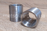 Муфта нержавіюча сталь Ду 50 AISI 316, фото 2