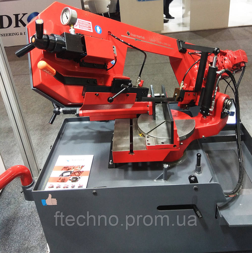 Стрічковпильний верстат ручний Karmetal KMT 180x210