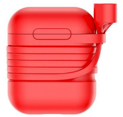 Чехол Baseus Silicone Case для Apple AirPods Red