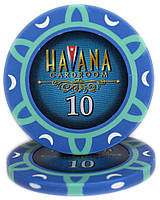 Фишка "Havana" 14 грамм, ценовая "10", синяя