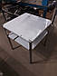 Виробничий стіл з нержавіючої сталі з нижньою полицею 800, 600, AISI 430, фото 9