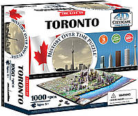 Пазл об’ємний 1000 4D Cityscape Торонто (Toronto)