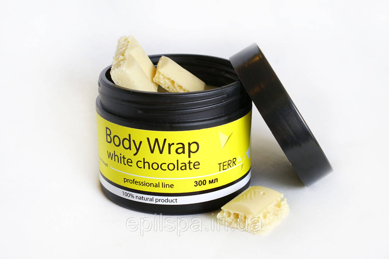 Обертывание TM "TERRA" SPA Body Wrap White Chocolate (Белый шоколад) Восстанавливающее. 300мл - фото 1 - id-p817977843