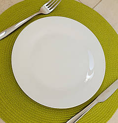 Тарілка підставна біла 265 мм (фарфор) 4404/9608