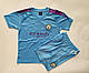 Футбольна форма дитяча Manchester Citi Zinchenko 2020 блакитна з фіолетовим, фото 3