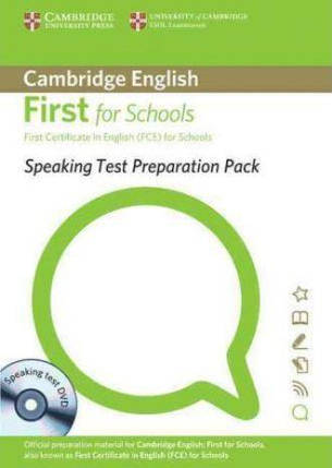 Speaking Test Preparation Pack for First for Schools with DVD, фото 1