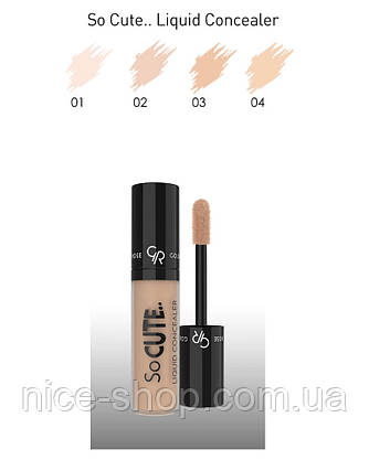 Консилер Golden Rose So Cute Liquid Concealer Mini No 04, фото 3