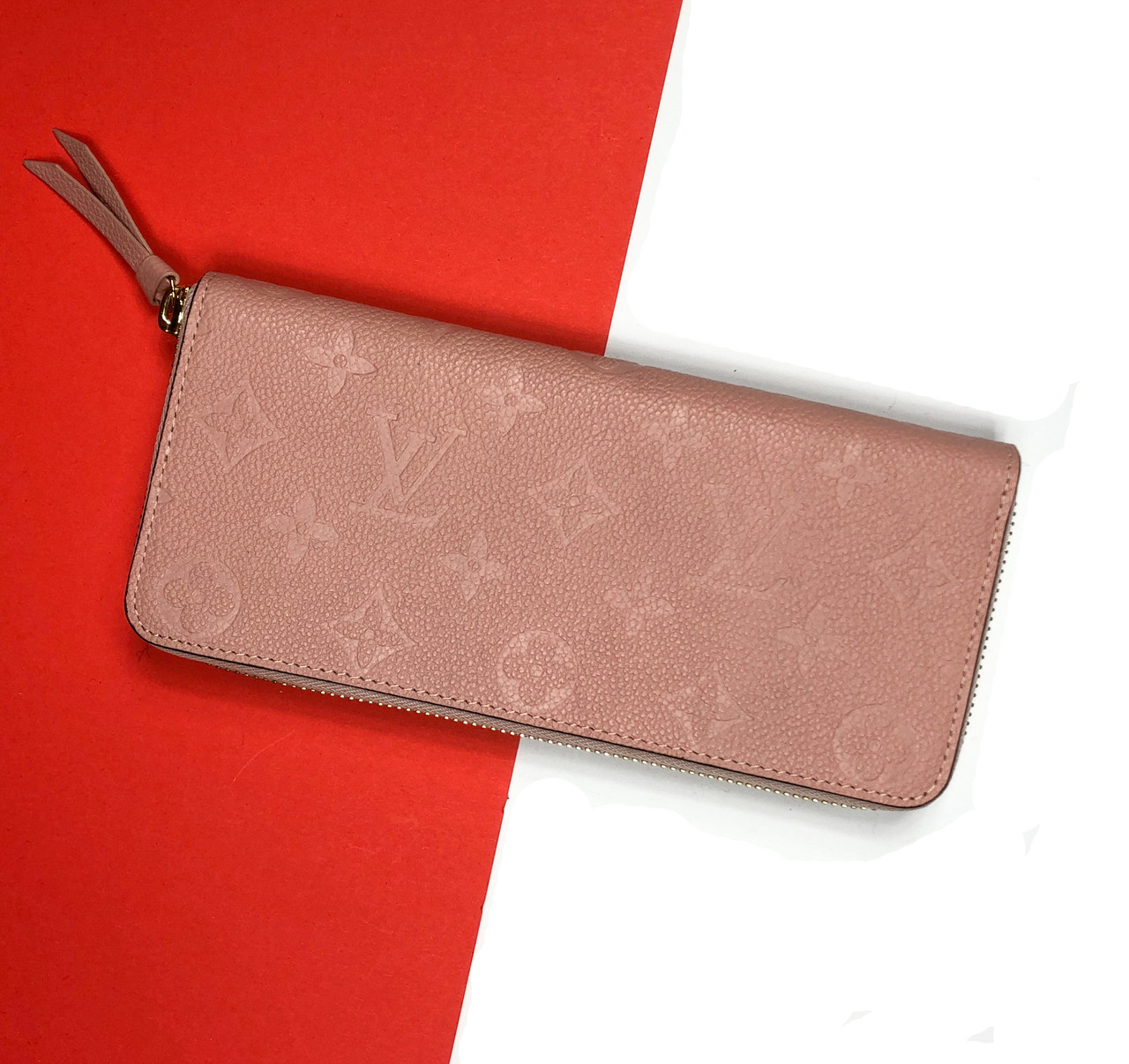 Гаманець Louis Vuitton CLEMENCE рожевий (Луї Віттон)