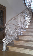 Кованые перила для лестницы, код: 04077