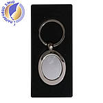 Брелок у формі "Овал" для сублімації, фото 2