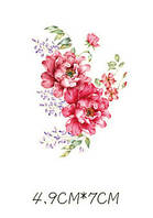 Термоаппликация для одеждый Пионы