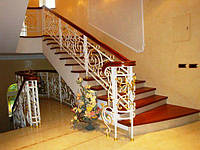 Кованые перила для лестницы, код: 04084