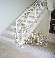 Кованые перила для лестницы, код: 04093