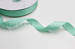 Стрічка репсова 25 мм м'ятного кольору, No ЛР25-0056