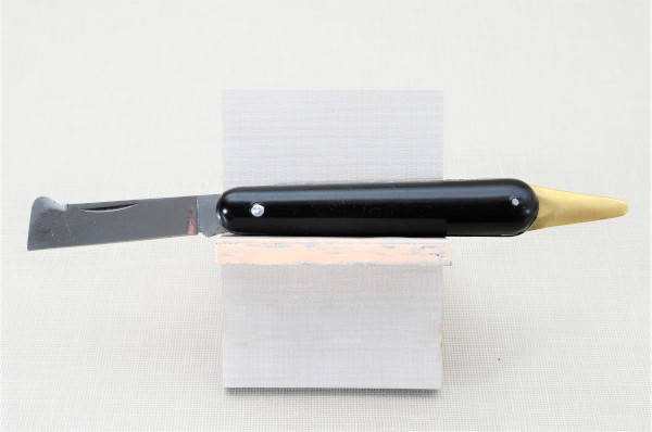 Ніж Antonini 5640/N - для щеплення універсальний з язичком високовуглецева сталь базовий, фото 1