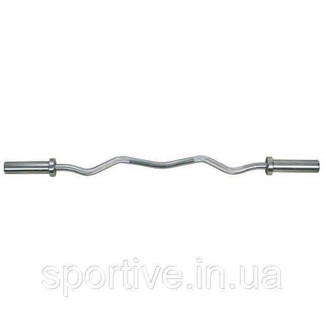 Гриф W-подібний InterAtletika C3-21-M ø50 мм (без замків), 119см