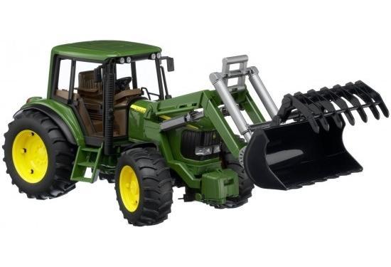 Іграшка трактор з навантажувачем John Deere 6920 Bruder (02052) - фото 2 - id-p828581793