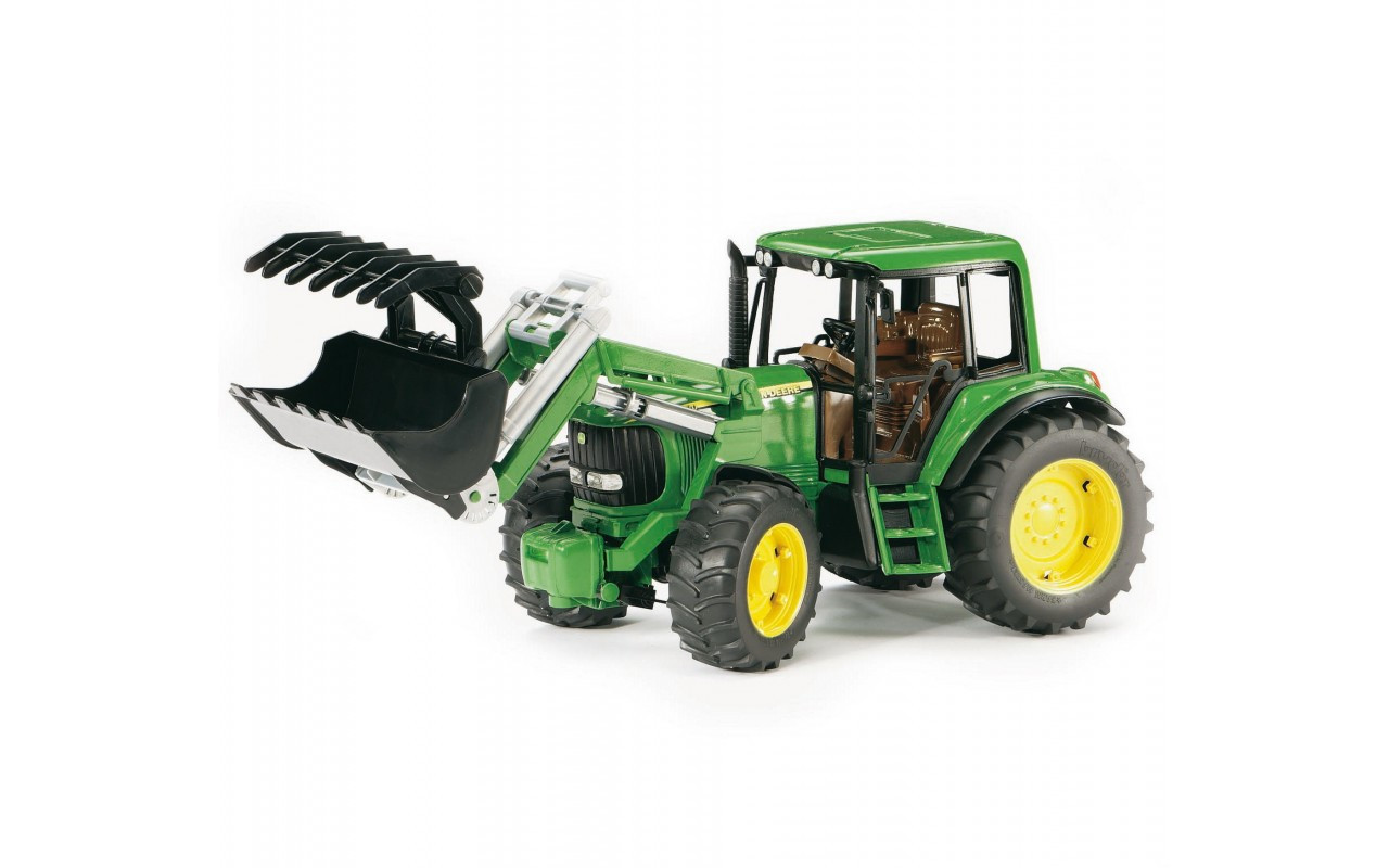 Іграшка трактор з навантажувачем John Deere 6920 Bruder (02052) - фото 1 - id-p828581793