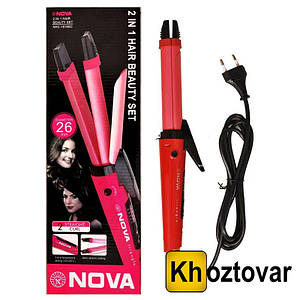 Плойка 2 в 1 Hair Beauty Set