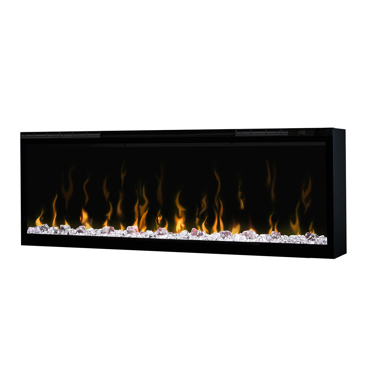 Електрокамін лінійний з пультом і обігрівом Dimplex Ignite XLF 50. Ефект полум'я Optiflame. Доставка+Скидка.