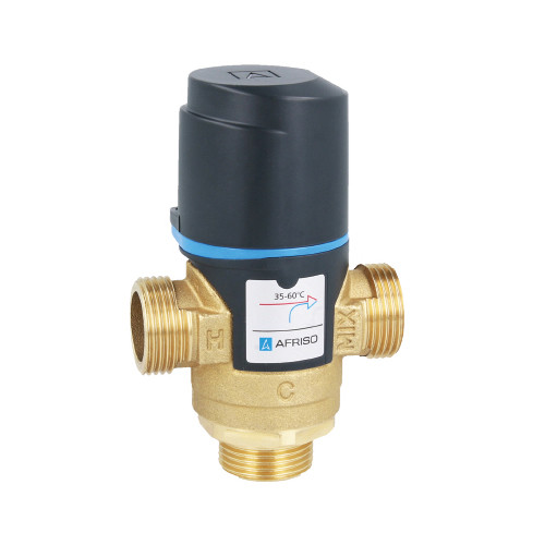 Термостатичний змішувальний клапан Afriso АТМ 343 35-60°С 3/4", фото 1