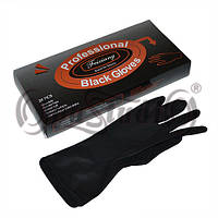 Перчатки чёрные латексные Feixiang для парикмахеров 20шт/ уп OpusPro