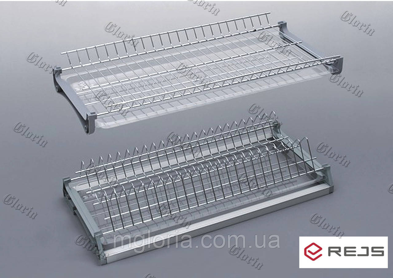 Сушарка для посуду хромована REJS (Польща), фото 1