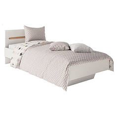 Односпальні ліжка (ДСП, МДФ)