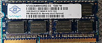 Оперативна пам 'ять Nanya SoDIMM DDR3 2 GB PC10600