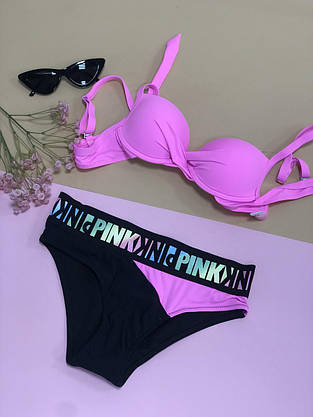 Оптом жіночий купальник роздільний PINK (арт. 11-50269) 38-46 р., фото 6