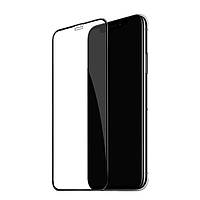 Стекло (ЗАЩИТНОЕ)  iPhone X / XS / 11Pro  BLACK (оем)