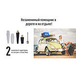 Компресор 37 л. автомобільний авто насос ViTOL K-30 14Amp прикурювач, фото 6