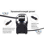 Компресор 37 л. автомобільний авто насос ViTOL K-30 14Amp прикурювач, фото 4