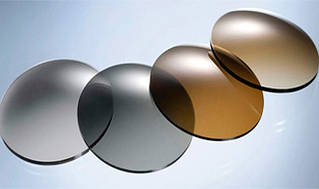 Полімерні лінзи хамелеони для окулярів