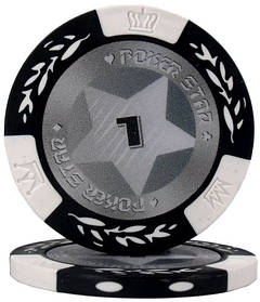 Фишка "Poker Star" номинал 1