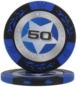 Фишка "Poker Star" номинал 50