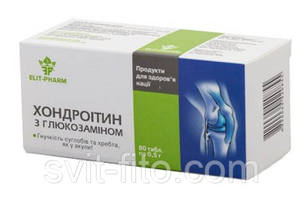 Хондроітин з глюкозаміном 80 табл