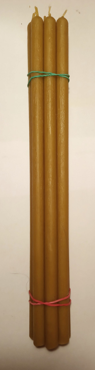 Церковні свічки віск, парафін №9 (22 шт/кг)