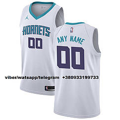 Майка чоловіча індивідуальна команда Charlotte Hornets Шарлотт Хорнетс